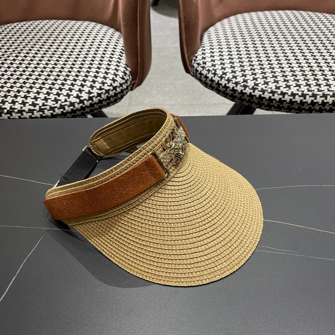  【LOEWE罗意威】2025新款男女款大牌遮阳帽空顶帽，🔆遮阳百搭～休闲出街神器