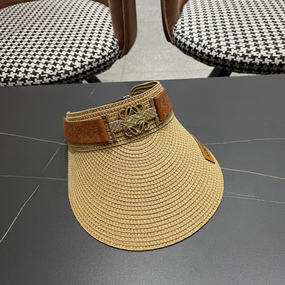  【LOEWE罗意威】2025新款男女款大牌遮阳帽空顶帽，🔆遮阳百搭～休闲出街神器