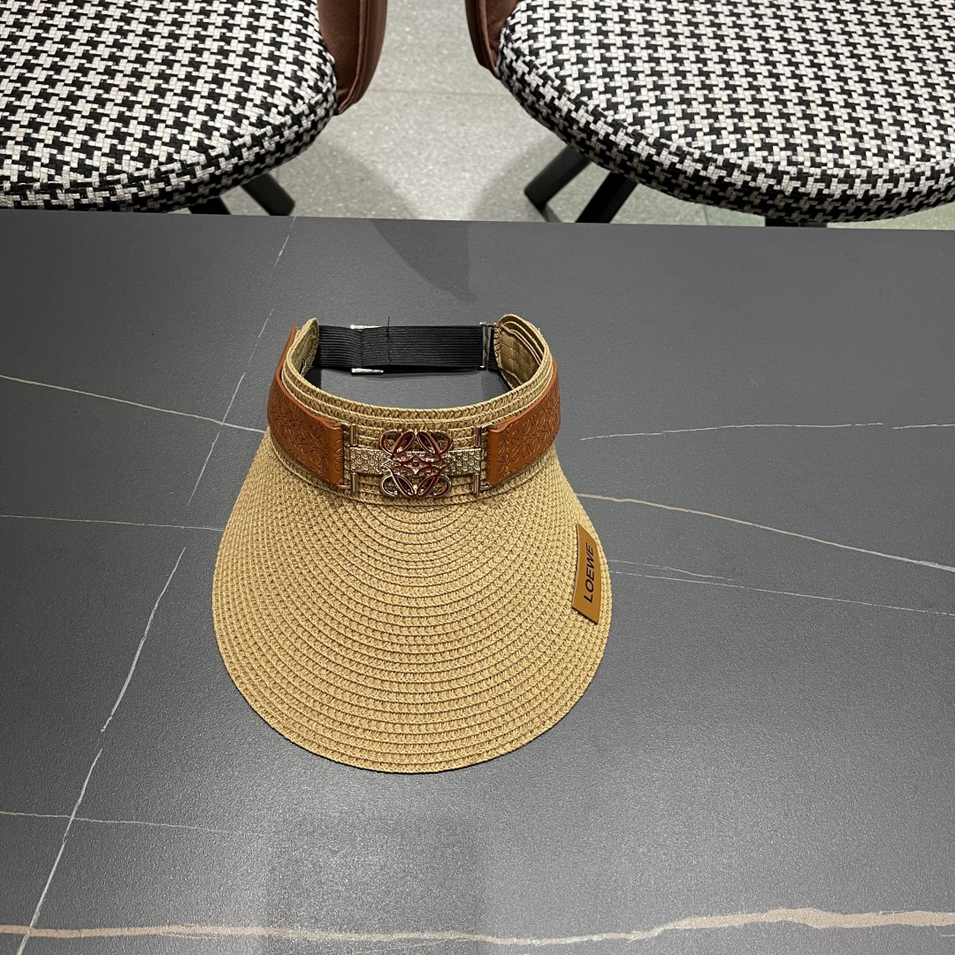  【LOEWE罗意威】2025新款男女款大牌遮阳帽空顶帽，🔆遮阳百搭～休闲出街神器