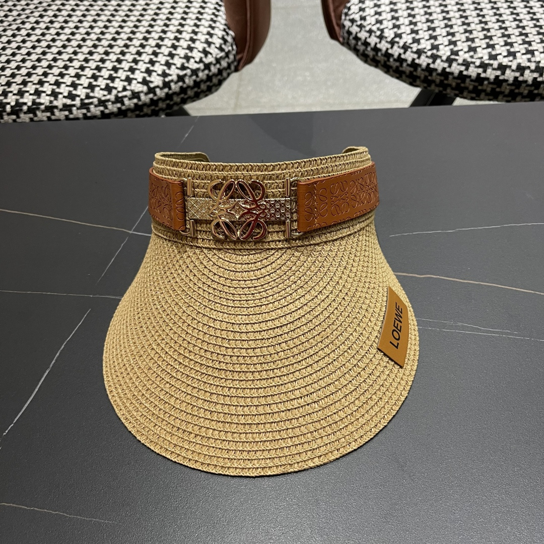  【LOEWE罗意威】2025新款男女款大牌遮阳帽空顶帽，🔆遮阳百搭～休闲出街神器