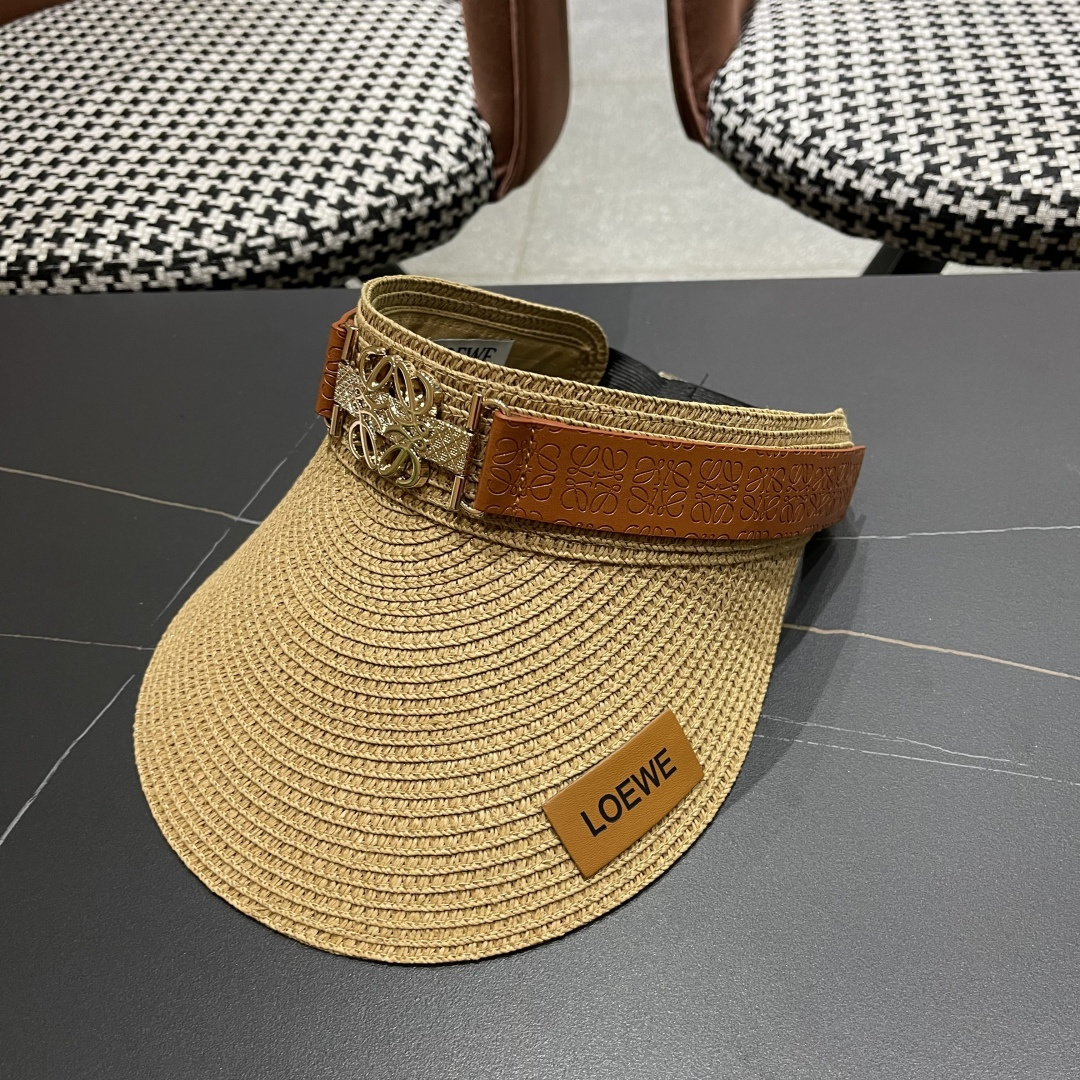  【LOEWE罗意威】2025新款男女款大牌遮阳帽空顶帽，🔆遮阳百搭～休闲出街神器
