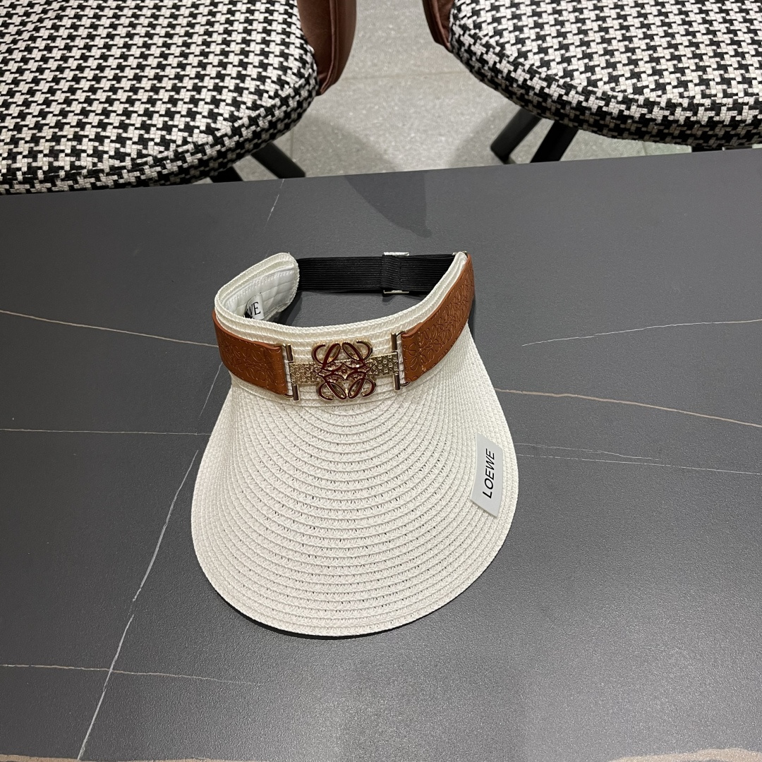  【LOEWE罗意威】2025新款男女款大牌遮阳帽空顶帽，🔆遮阳百搭～休闲出街神器