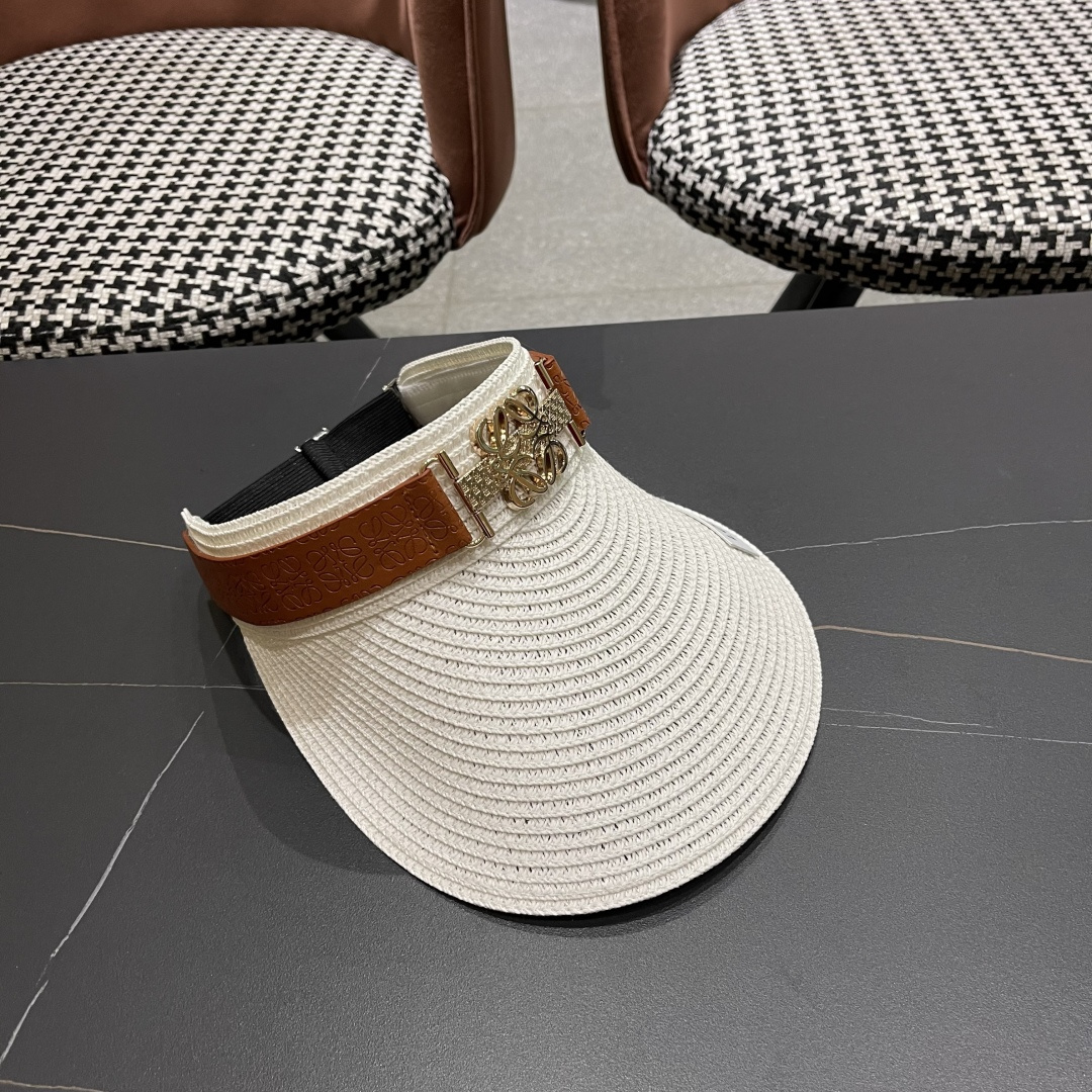  【LOEWE罗意威】2025新款男女款大牌遮阳帽空顶帽，🔆遮阳百搭～休闲出街神器