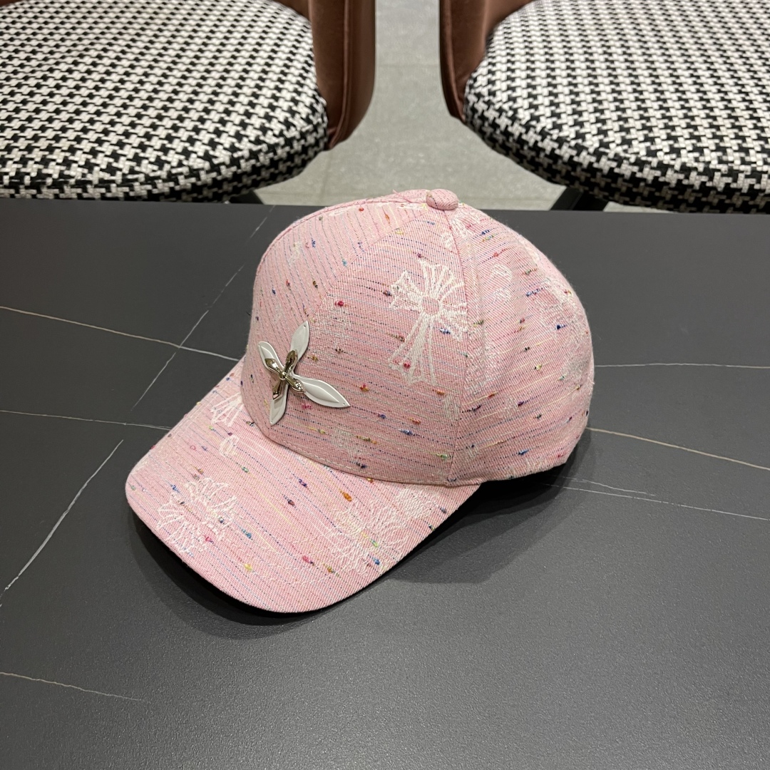 Chrome Hearts Baseball Cap - Pink Cross Design, Stylish and Comfortable 3 cmp i1749047198406 717 0 1