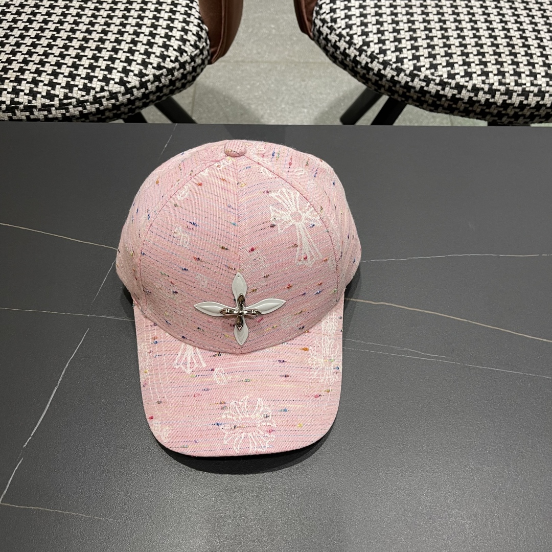 Chrome Hearts Baseball Cap - Pink Cross Design, Stylish and Comfortable 5 cmp i1749047198415 2695 0 3
