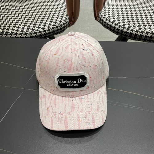 Christian Dior Vintage-Style Baseball Cap with Adjustable Strap 1 Christian Dior Vintage-Style Baseball Cap with Adjustable Strap