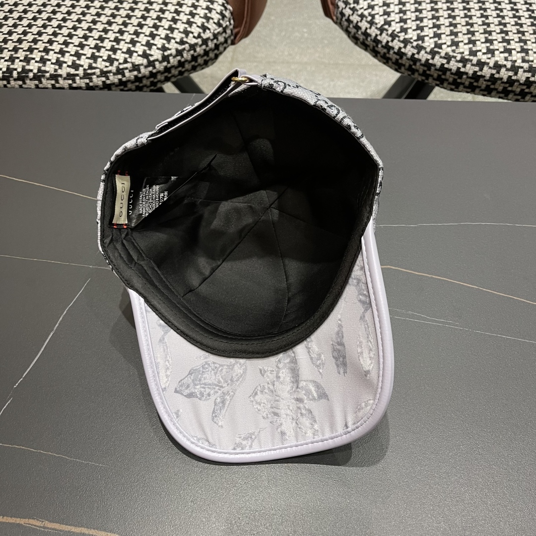 Gucci Monogram Baseball Cap Adjustable Unisex Design, Gray 11 cmp i1749047626837 3588 0 9
