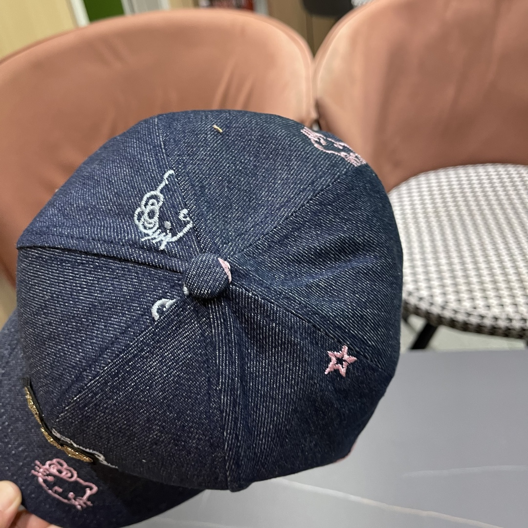  Lv路易威登鸭舌帽女士夏季2025新款帽子大头国显脸小防晒棒球帽