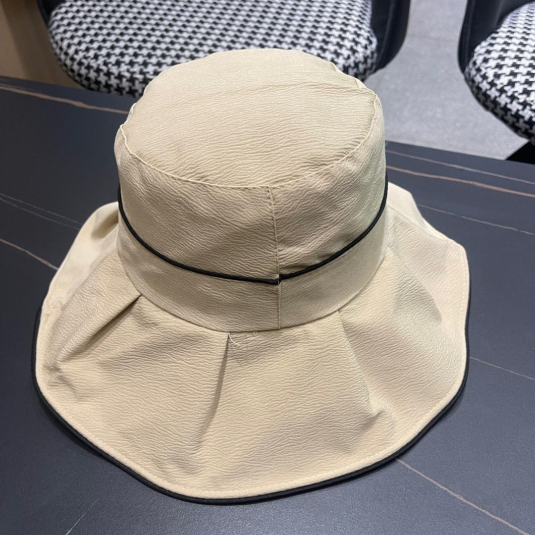  Dior 迪奥 2025新款遮脸盆渔夫帽， 精致純也格调很有感觉，很酷很时尚，质量超赞