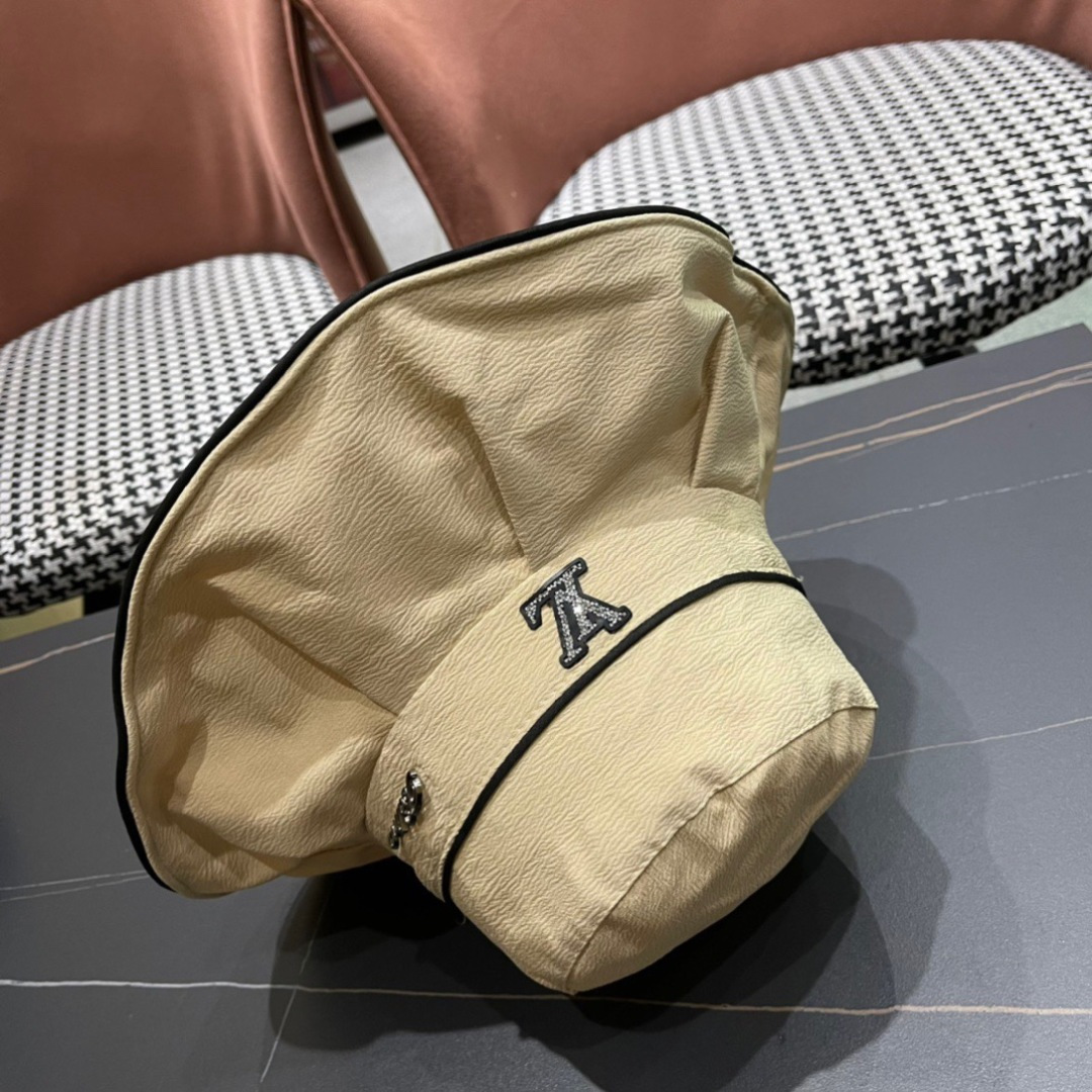   LouiVuittonLV 2025新款路易威登渔夫帽，简单大方 男女通用遮阳帽，