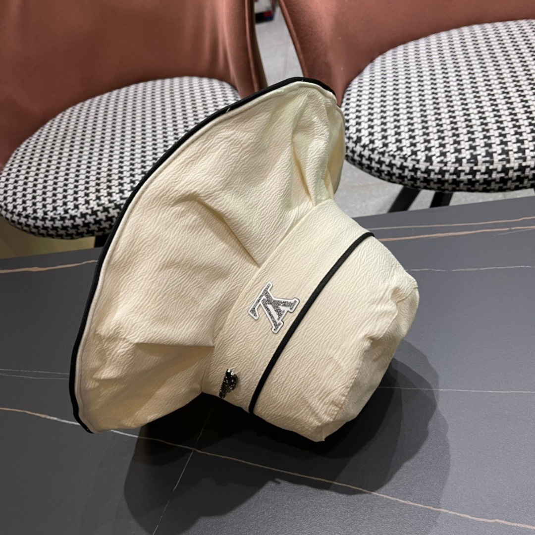   LouiVuittonLV 2025新款路易威登渔夫帽，简单大方 男女通用遮阳帽，