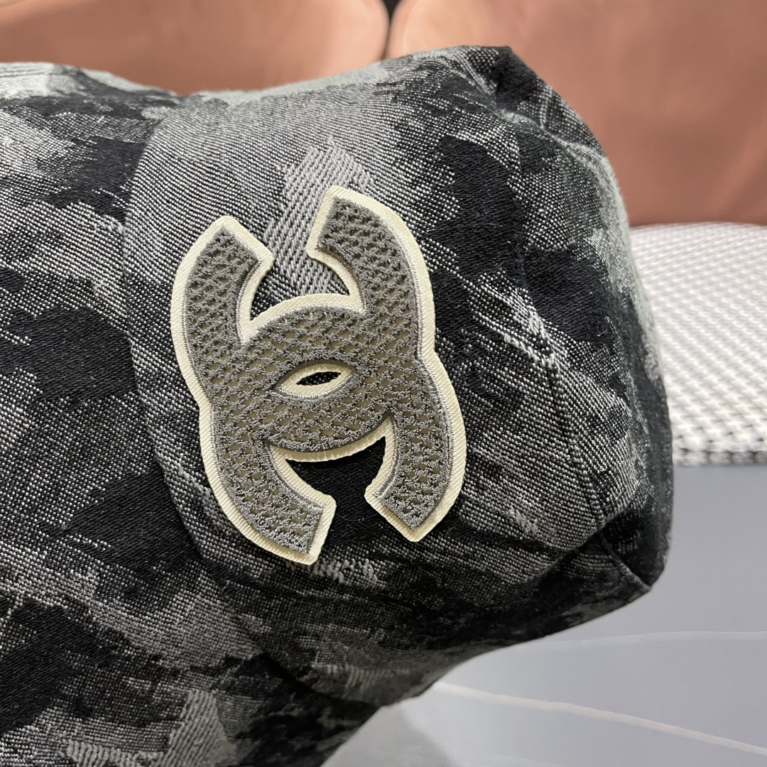  CHANEL香奈儿新款🆕牛仔蓝复古款渔夫帽🔸 节假日旅游带它出去美美哒❕  中古款