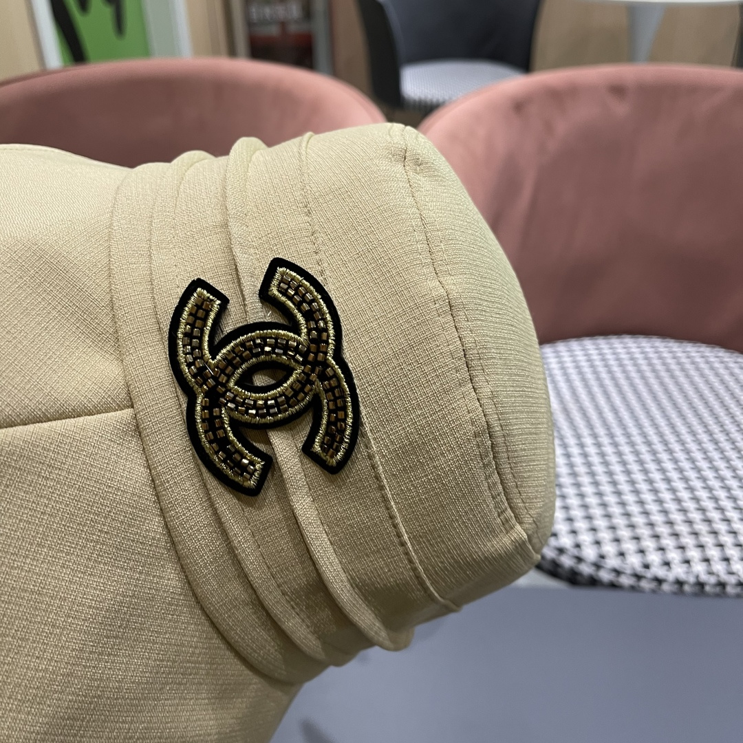 【Chanel香奈儿】2025早春新款优雅蝴蝶结小香风渔夫帽～质感满满
