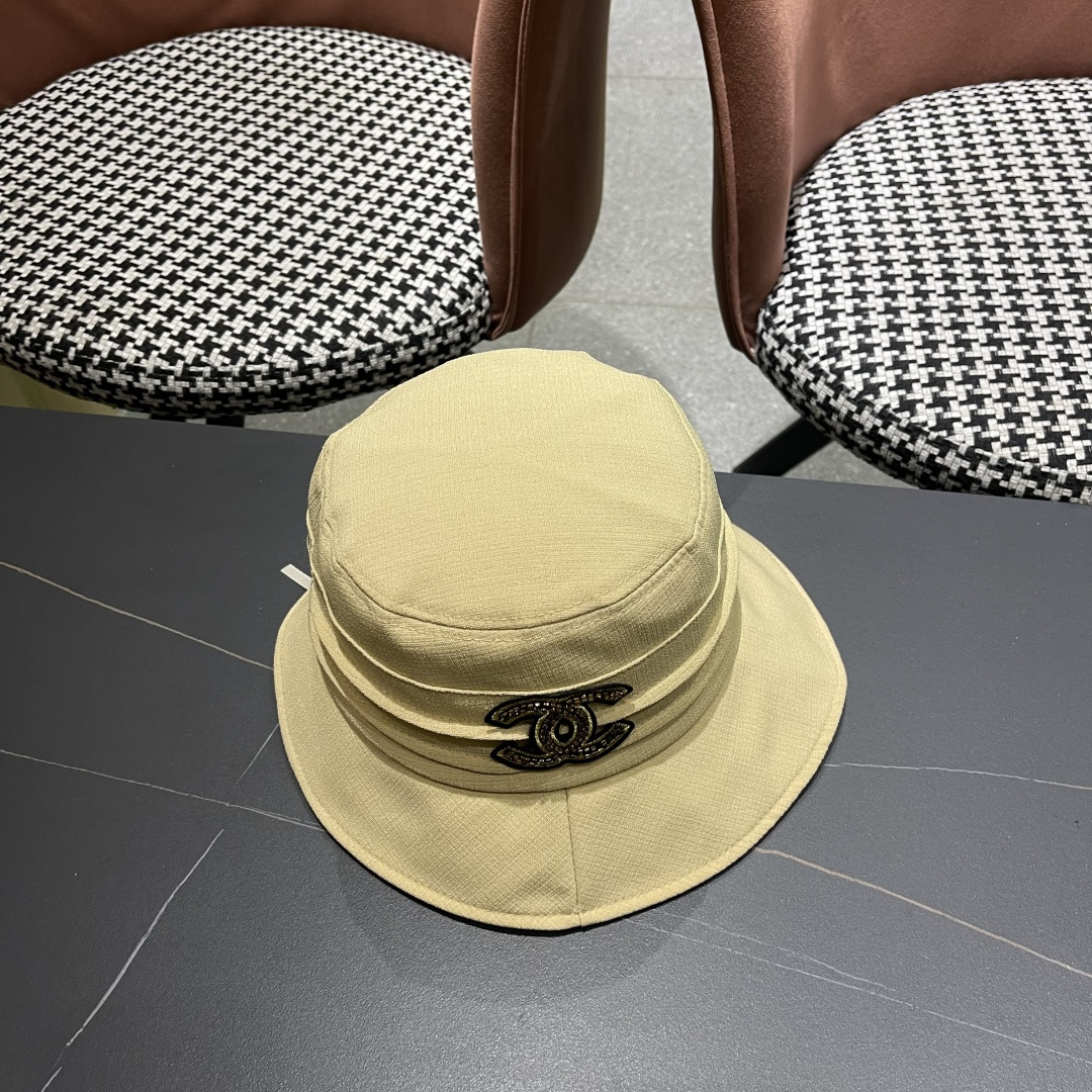 【Chanel香奈儿】2025早春新款优雅蝴蝶结小香风渔夫帽～质感满满
