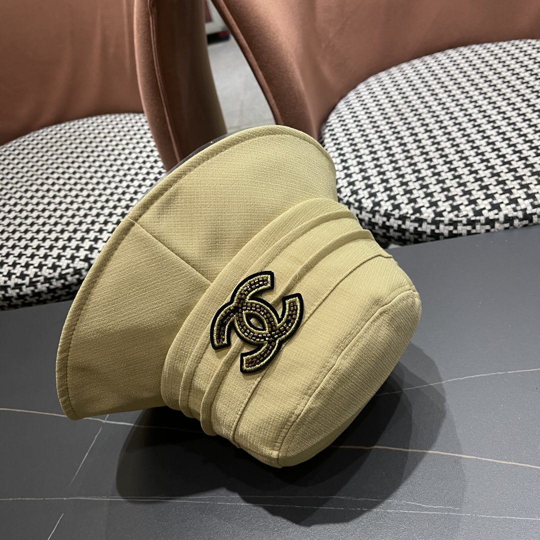 【Chanel香奈儿】2025早春新款优雅蝴蝶结小香风渔夫帽～质感满满
