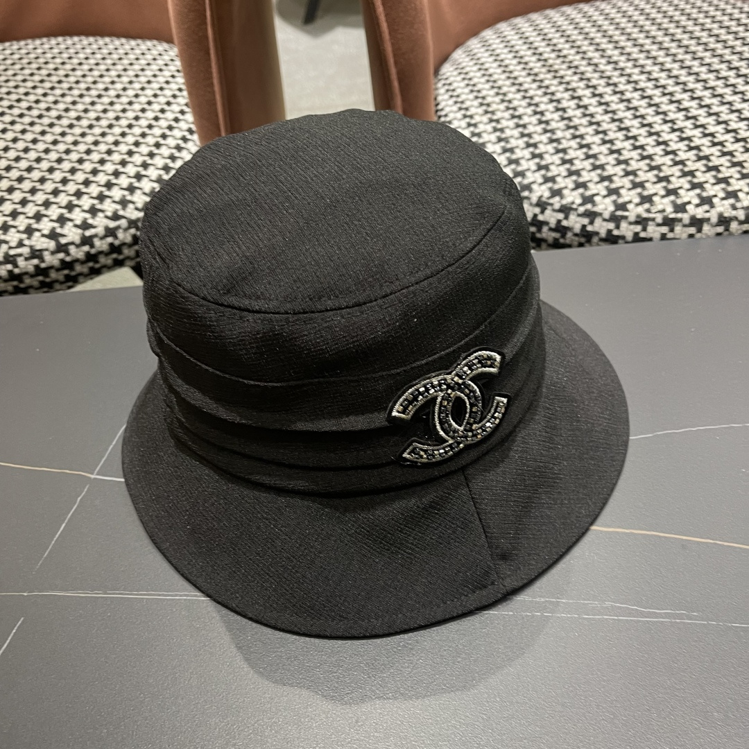 【Chanel香奈儿】2025早春新款优雅蝴蝶结小香风渔夫帽～质感满满
