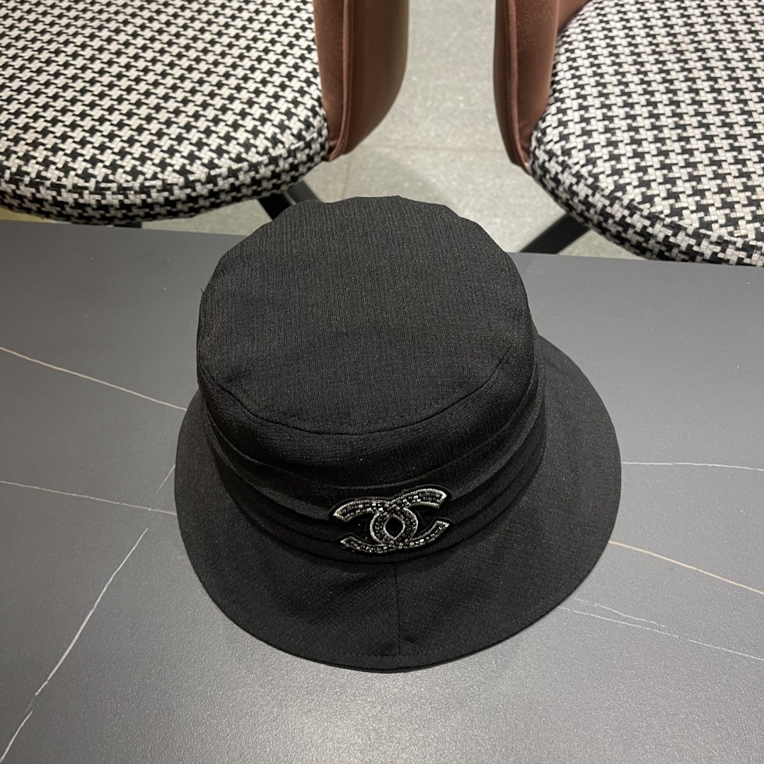 【Chanel香奈儿】2025早春新款优雅蝴蝶结小香风渔夫帽～质感满满
