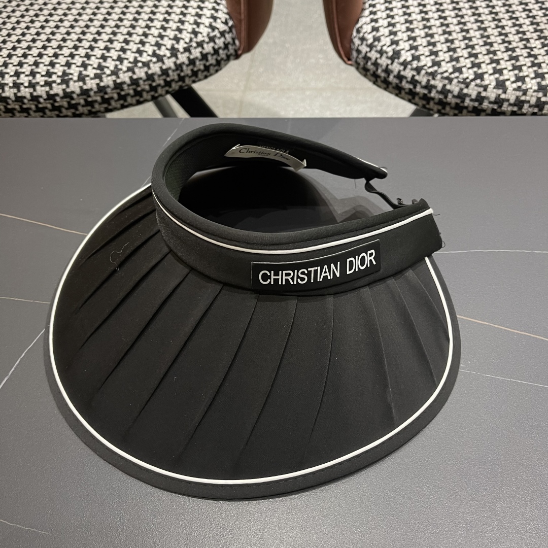 [Dior Hats]Dior DIor Korean style air-top shell sunscreen hat for women