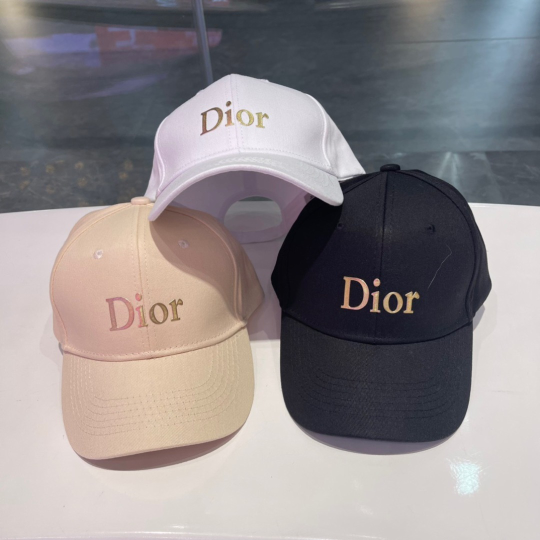  【DIOR迪奥】春夏新款棒球帽，新款出货，大牌款超好搭配，赶紧入手！