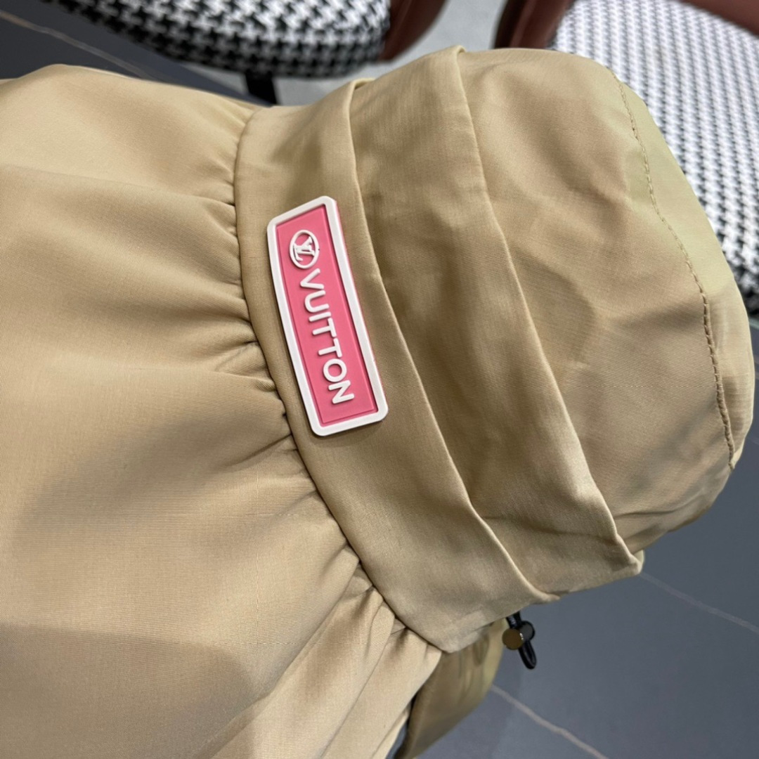  LV路易威登2025春夏款渔夫帽女夏季大檐防紫外线遮阳帽子新款时尚百搭可折叠防晒太阳帽