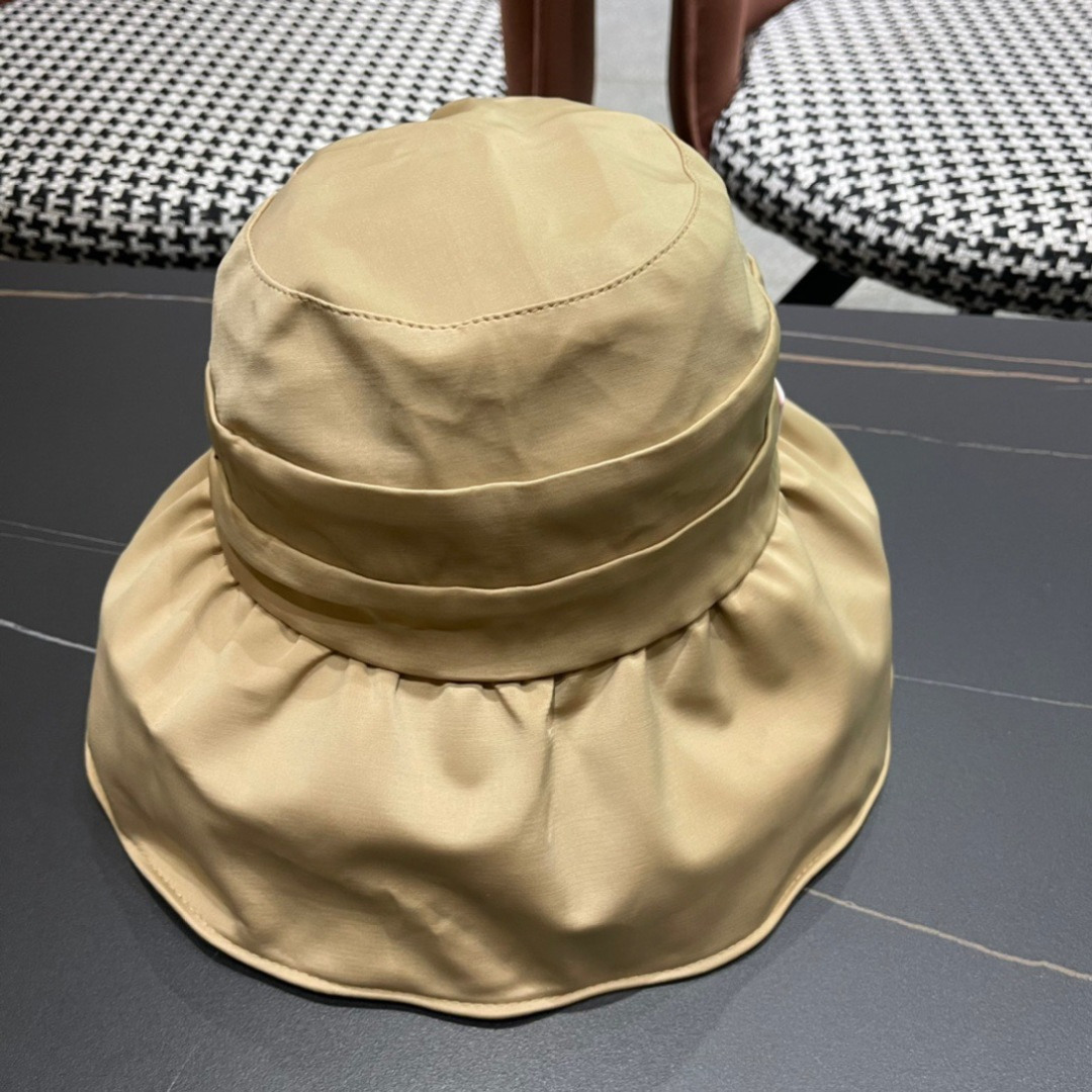  LV路易威登2025春夏款渔夫帽女夏季大檐防紫外线遮阳帽子新款时尚百搭可折叠防晒太阳帽