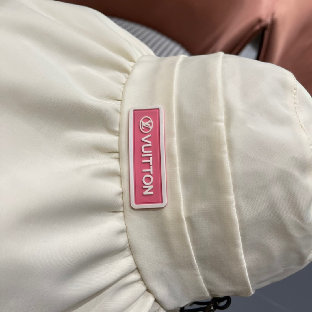  LV路易威登2025春夏款渔夫帽女夏季大檐防紫外线遮阳帽子新款时尚百搭可折叠防晒太阳帽