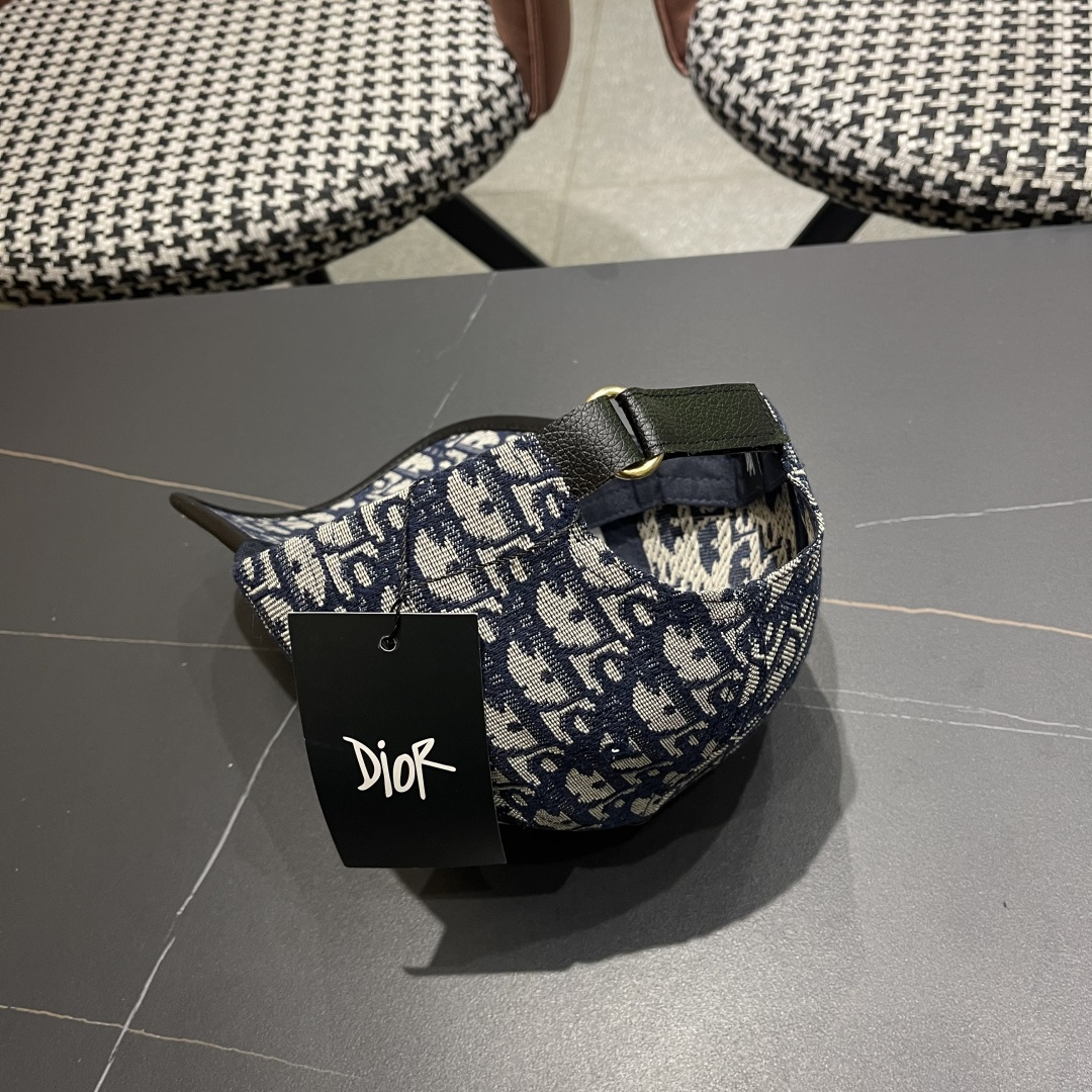  Dior(迪奥)2025新款原单棒球帽， Dior老花，复古韵味十足，专柜断货热门，11开模订制，原版