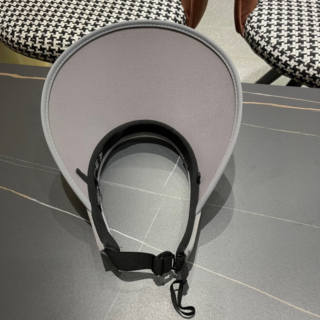    谬谬2025新款帽子女夏天空顶帽防紫外线太阳帽百搭空顶帽，可以随意卷起的，