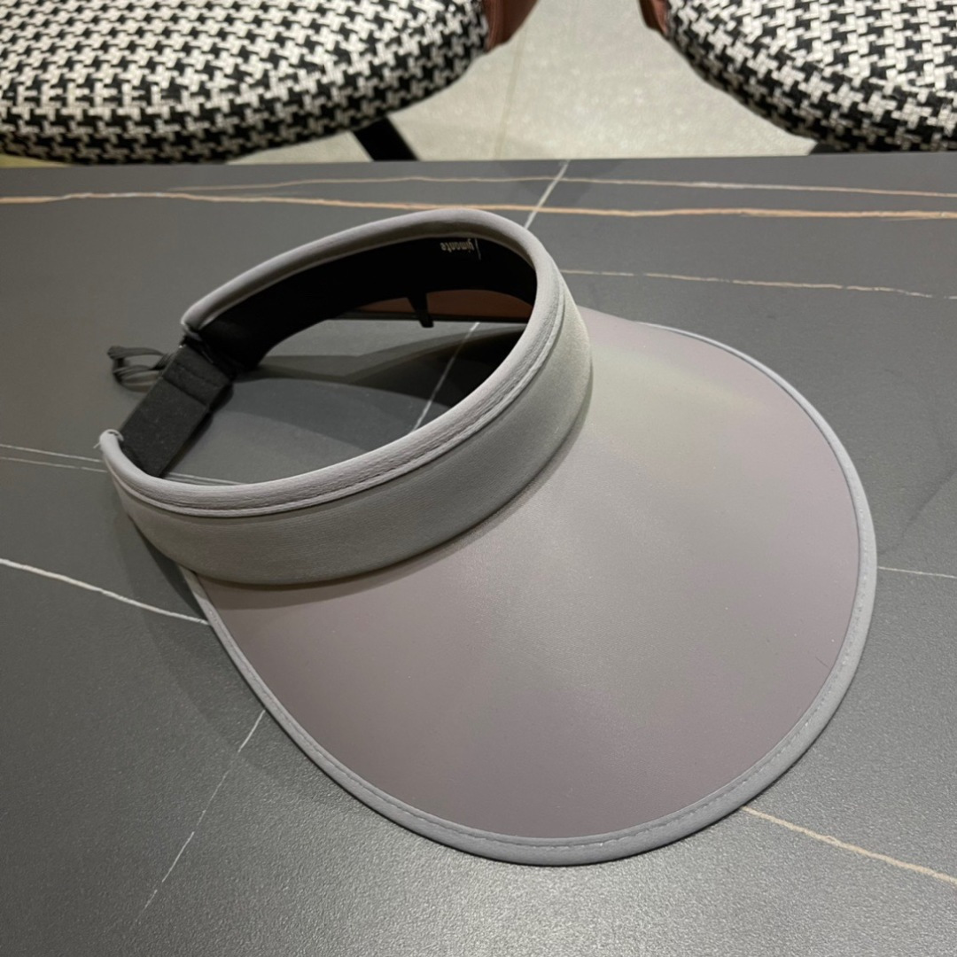    谬谬2025新款帽子女夏天空顶帽防紫外线太阳帽百搭空顶帽，可以随意卷起的，