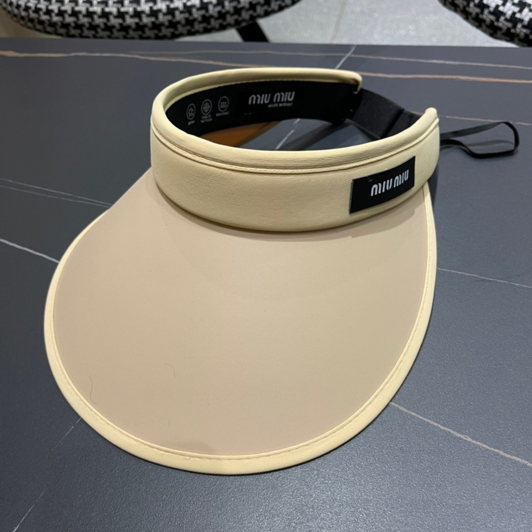    谬谬2025新款帽子女夏天空顶帽防紫外线太阳帽百搭空顶帽，可以随意卷起的，