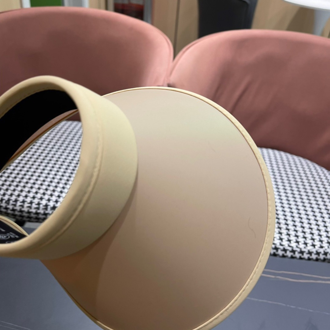    谬谬2025新款帽子女夏天空顶帽防紫外线太阳帽百搭空顶帽，可以随意卷起的，