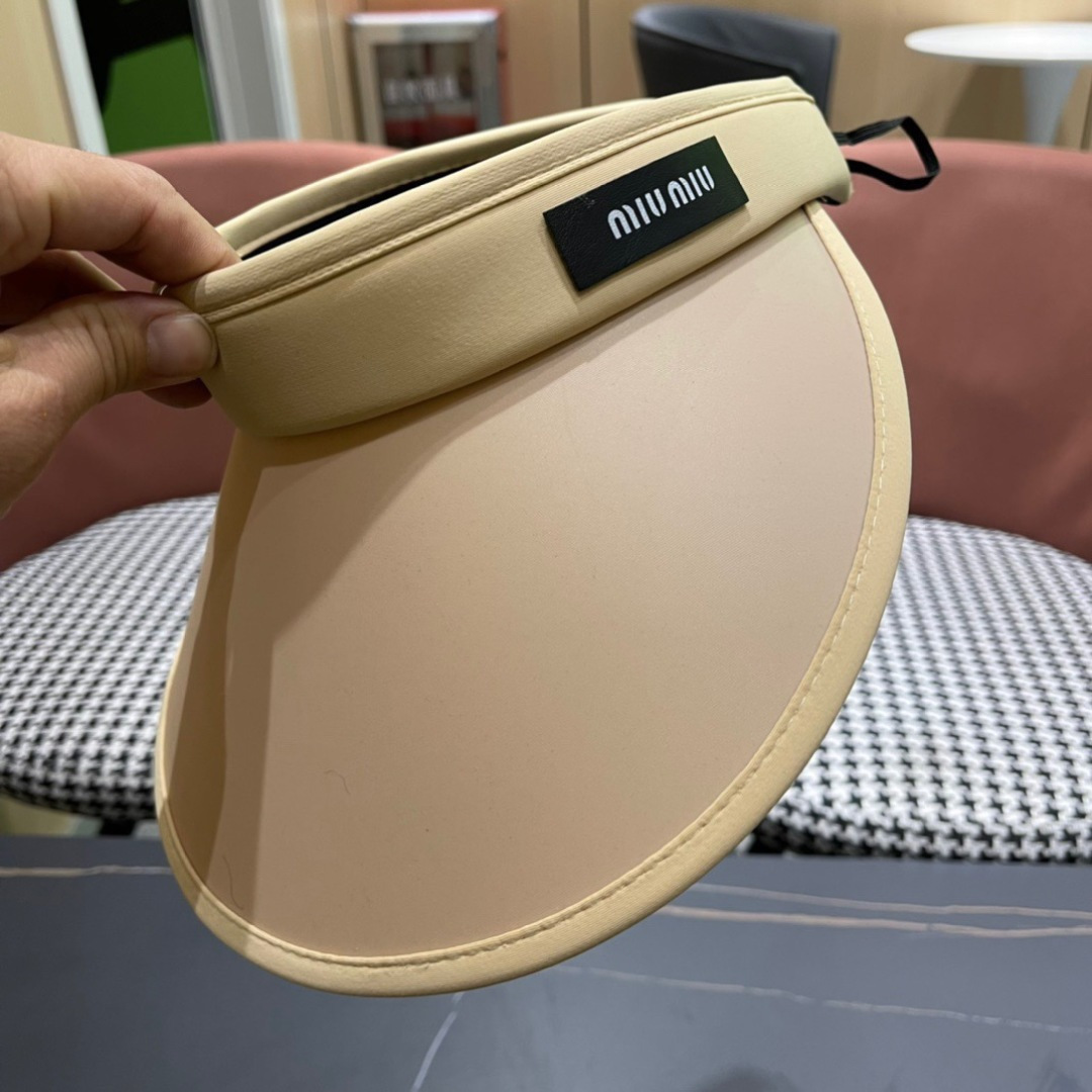    谬谬2025新款帽子女夏天空顶帽防紫外线太阳帽百搭空顶帽，可以随意卷起的，