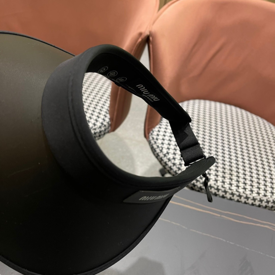    谬谬2025新款帽子女夏天空顶帽防紫外线太阳帽百搭空顶帽，可以随意卷起的，