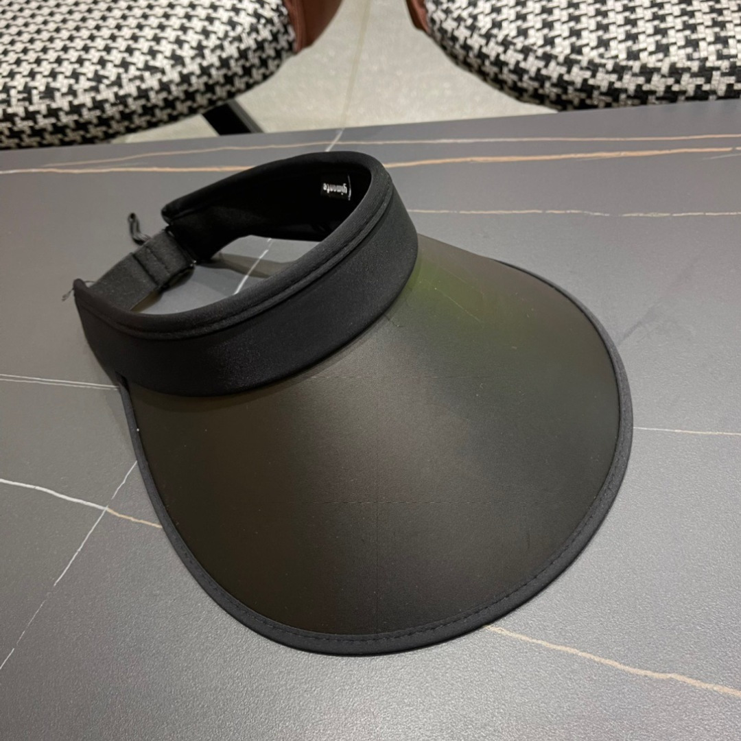    谬谬2025新款帽子女夏天空顶帽防紫外线太阳帽百搭空顶帽，可以随意卷起的，