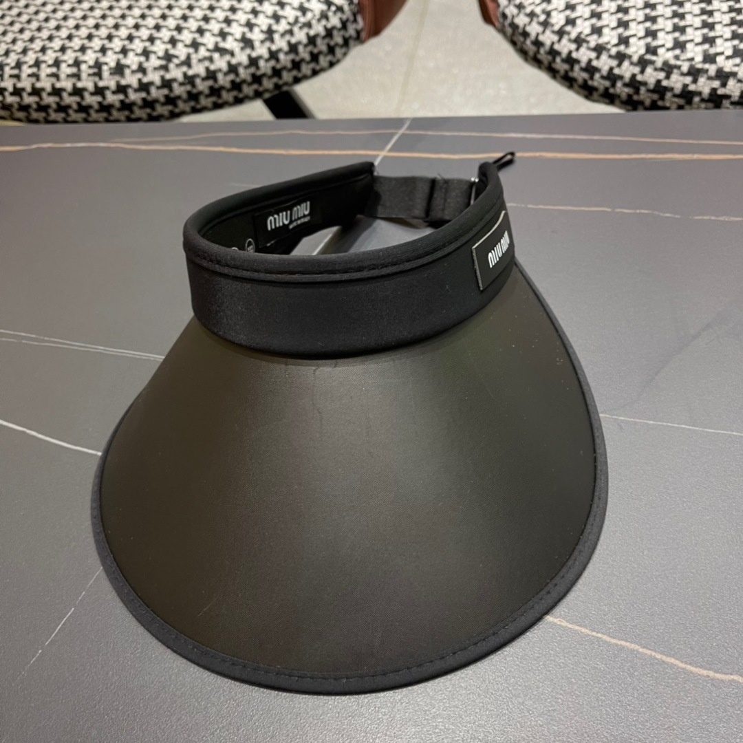    谬谬2025新款帽子女夏天空顶帽防紫外线太阳帽百搭空顶帽，可以随意卷起的，