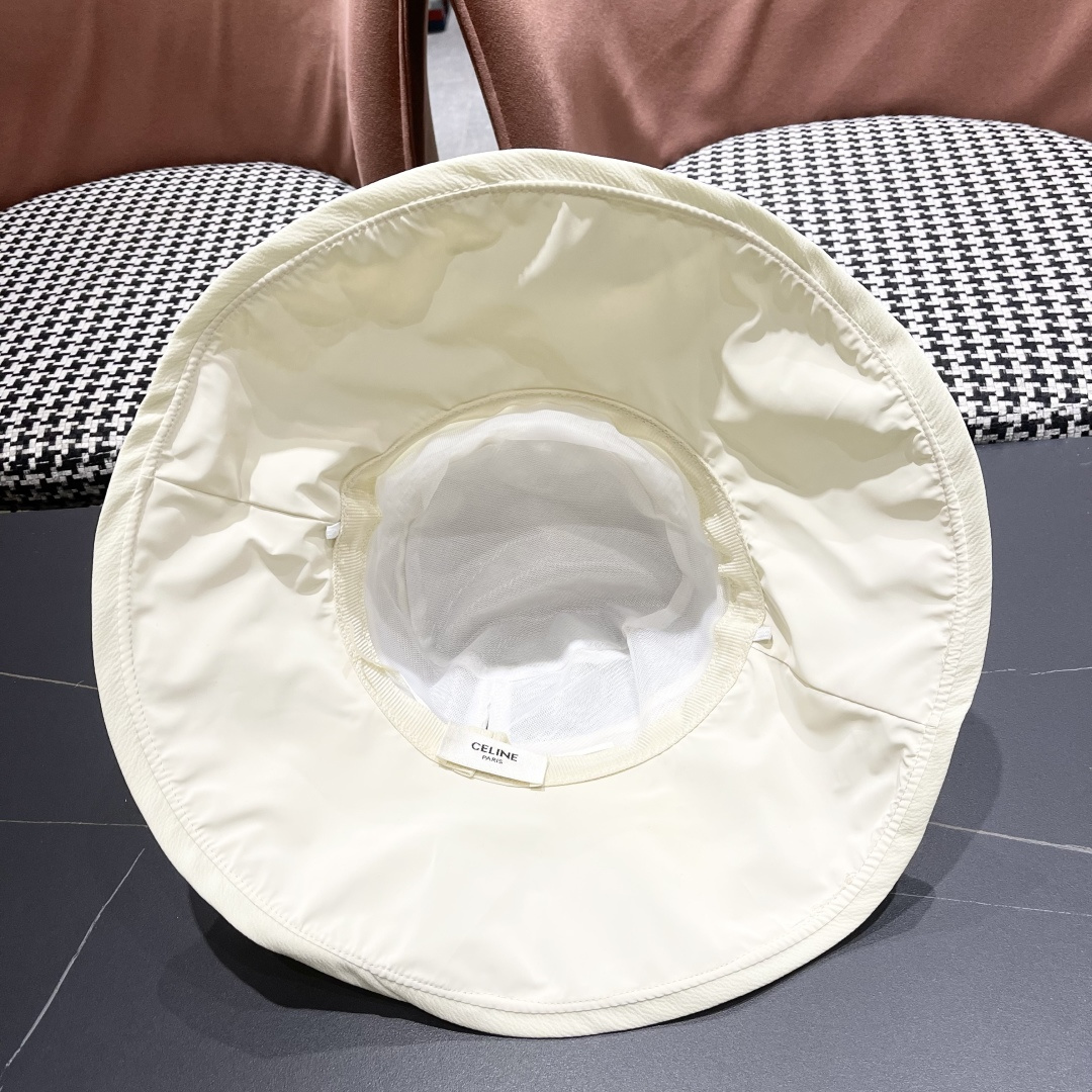  赛琳CELINE新款防晒大帽棚蝴蝶结渔夫帽，最好品质的，休闲大方，简约时尚，大家自己对比哦