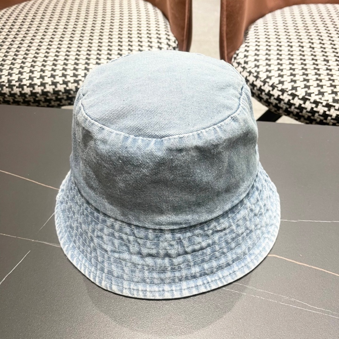  【LV路易威登】2025新款纯色牛仔男女款渔夫帽，超好搭配，闭眼入的一款