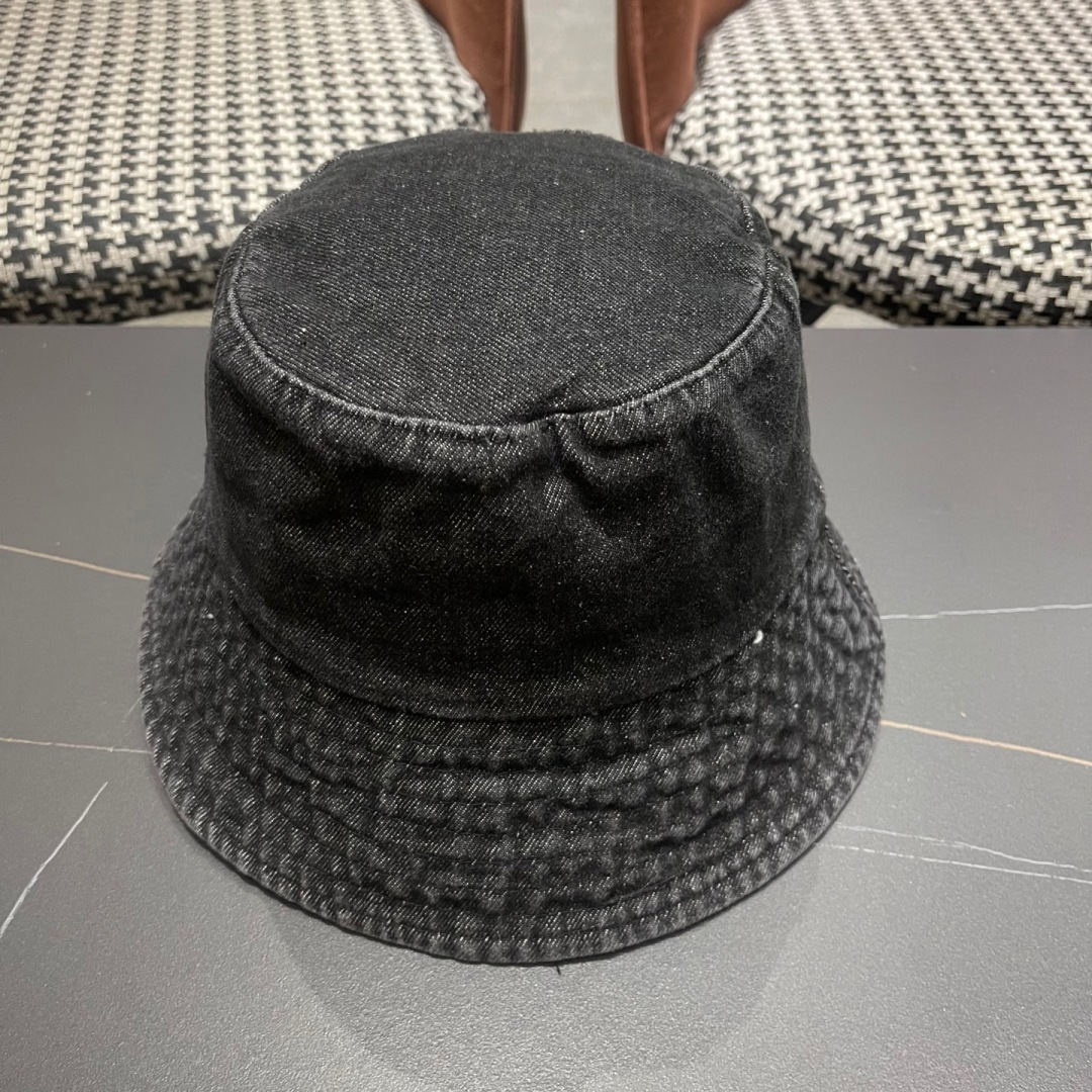  【LV路易威登】2025新款纯色牛仔男女款渔夫帽，超好搭配，闭眼入的一款