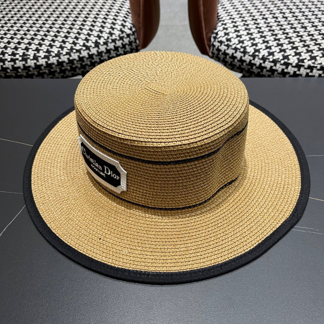  迪奥 Dior2025新款草帽，高级定制，名媛风，细节待上，夏季防晒防紫外线，出行必备，百搭好看