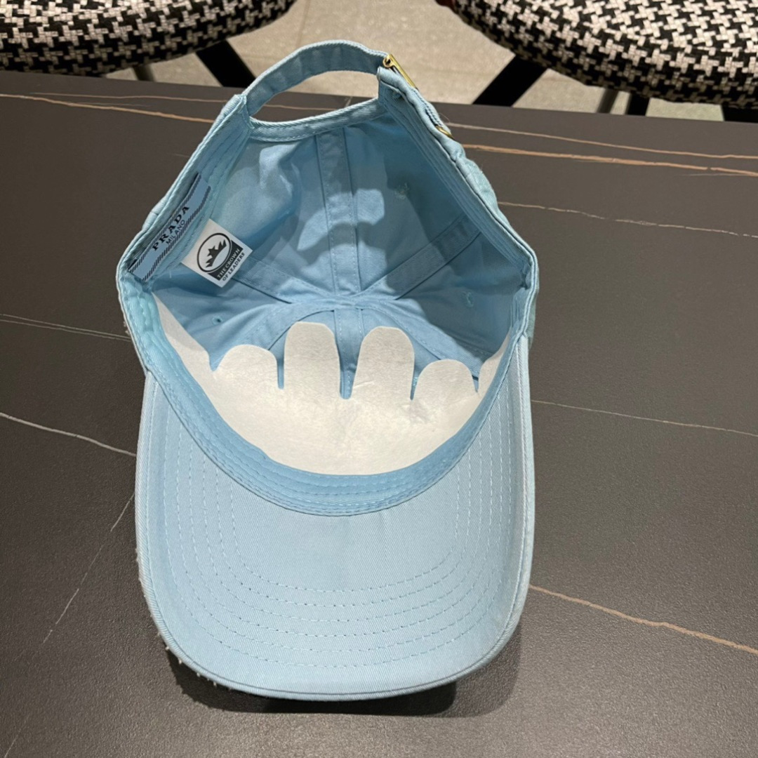 【普拉达】春夏新款大牌棒球帽，大牌款超好搭配，赶紧入手！