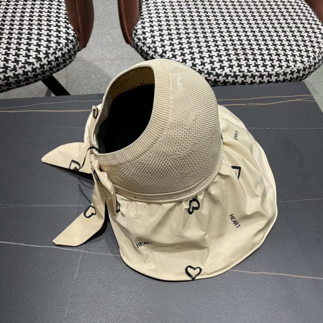 【Chanel香奈儿】2025夏款大檐空顶遮阳渔夫帽🌈 浪漫沙滩款！超美！
