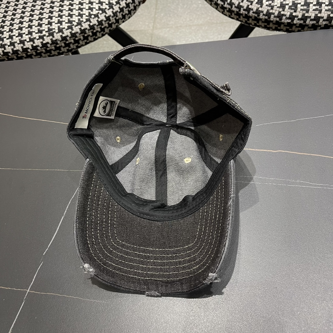  2025春夏新款 蒙口MONCLER棒球帽，年轻时尚潮人穿搭色系，视觉效果超强，好看有质感！

👉