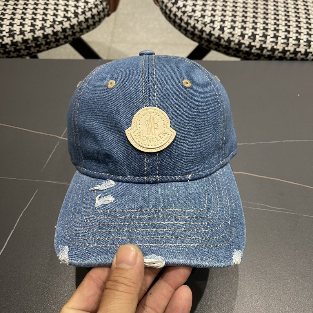  2025春夏新款 蒙口MONCLER棒球帽，年轻时尚潮人穿搭色系，视觉效果超强，好看有质感！

👉