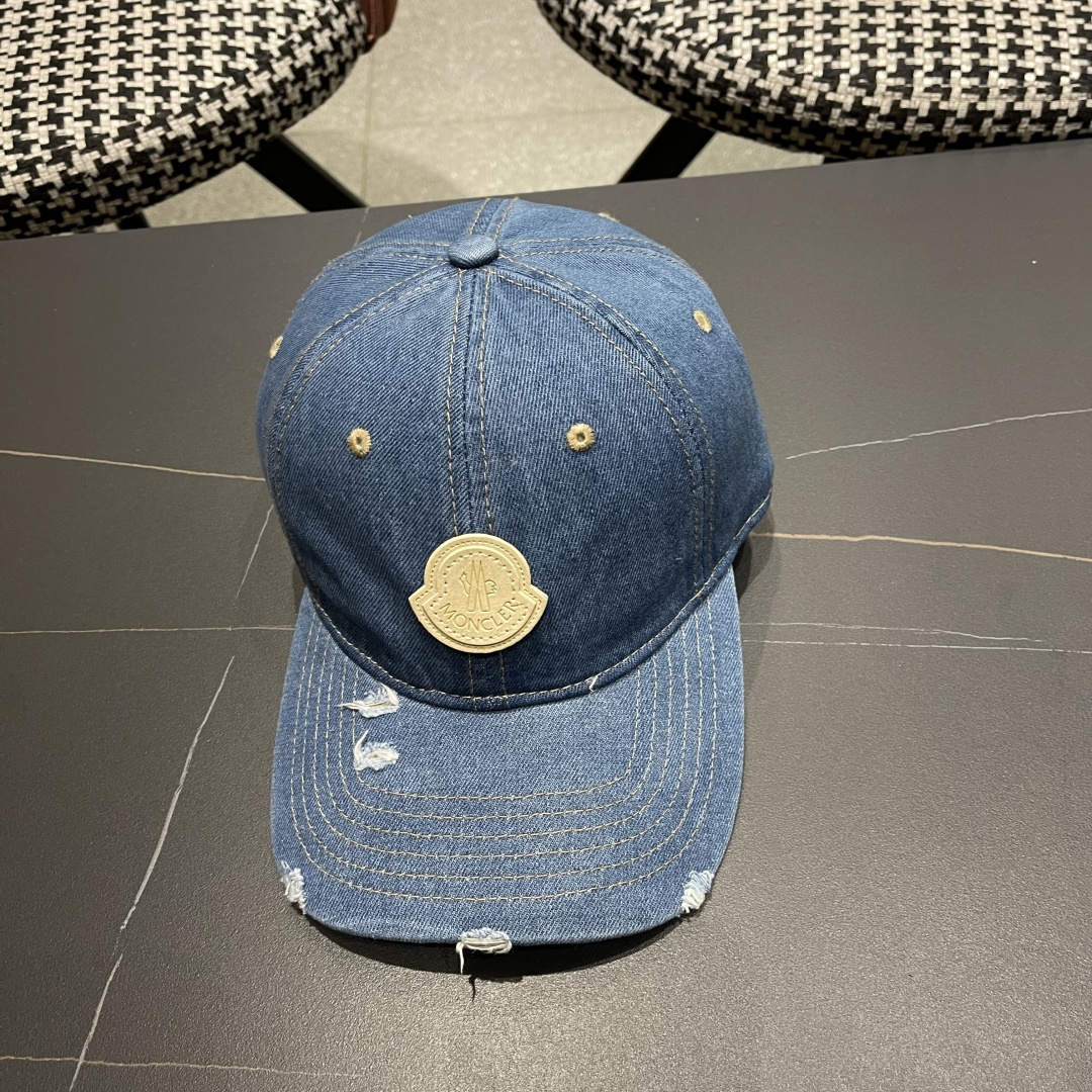  2025春夏新款 蒙口MONCLER棒球帽，年轻时尚潮人穿搭色系，视觉效果超强，好看有质感！

👉