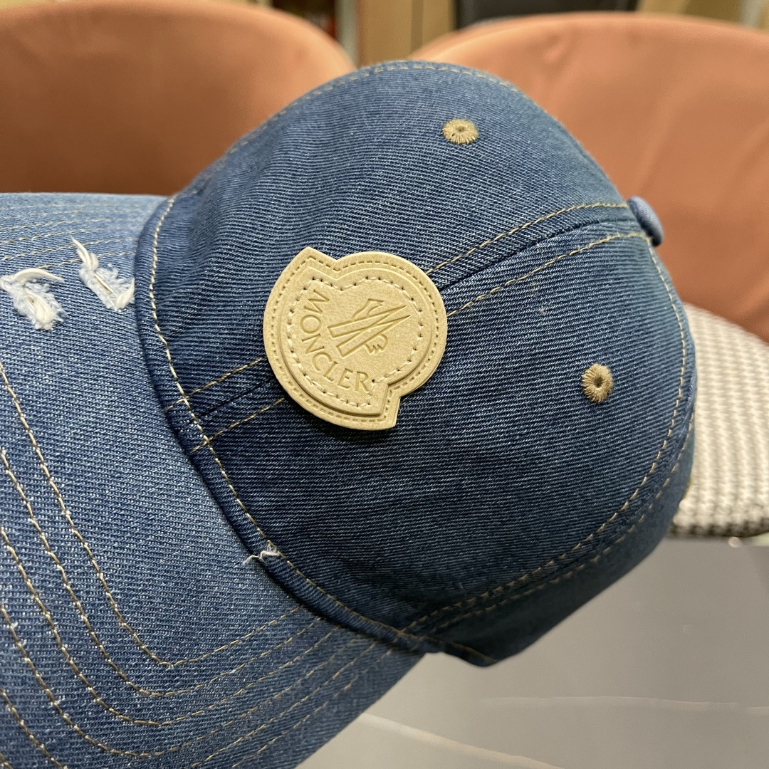  2025春夏新款 蒙口MONCLER棒球帽，年轻时尚潮人穿搭色系，视觉效果超强，好看有质感！

👉