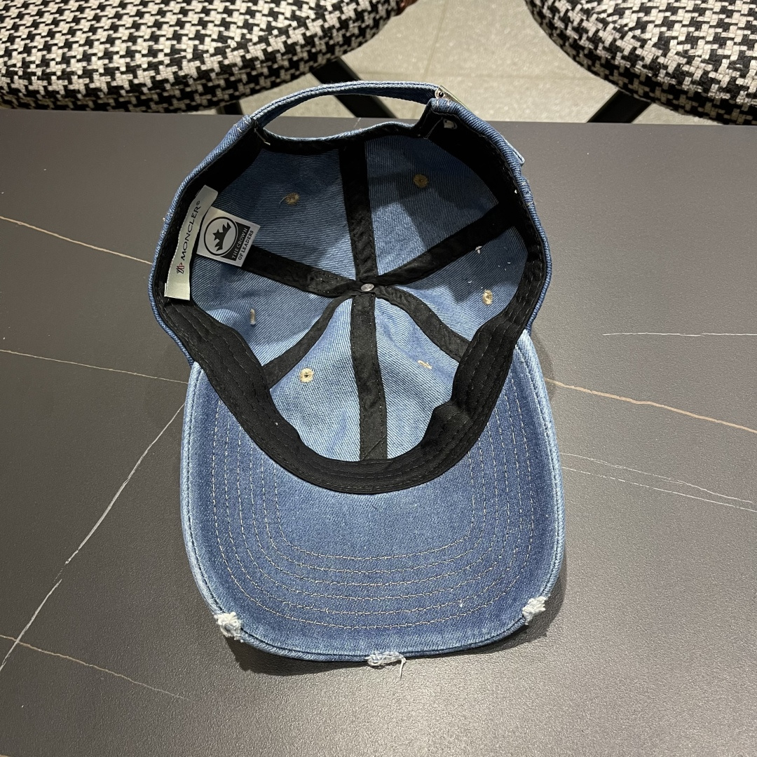  2025春夏新款 蒙口MONCLER棒球帽，年轻时尚潮人穿搭色系，视觉效果超强，好看有质感！

👉