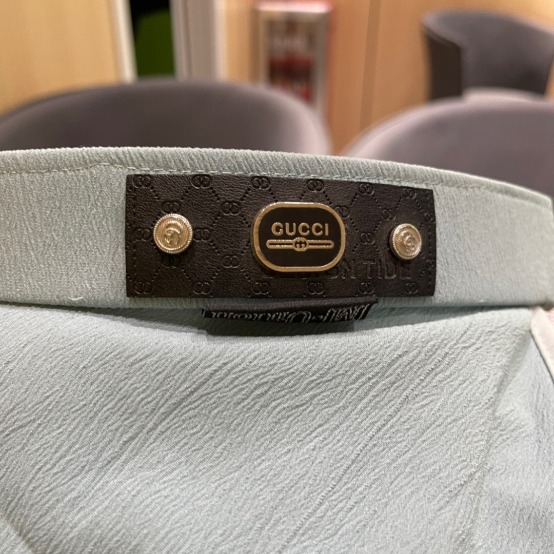  古奇GUCCI 2025爆款遮阳帽空顶帽，超方便！好搭！出街必备