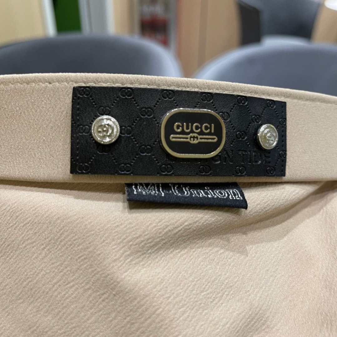  古奇GUCCI 2025爆款遮阳帽空顶帽，超方便！好搭！出街必备