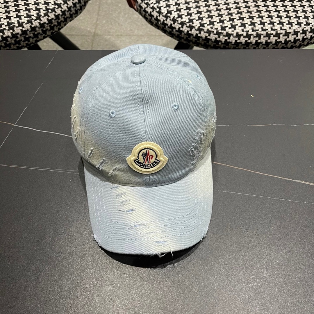 春夏新款 蒙口MONCLER棒球帽，年轻时尚潮人穿搭色系，视觉效果超强，好看有质感！
