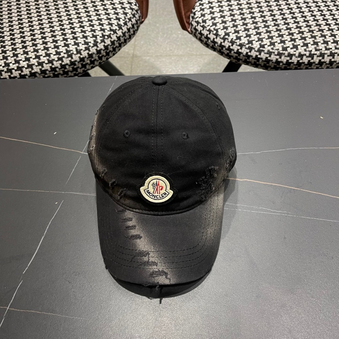  春夏新款 蒙口MONCLER棒球帽，年轻时尚潮人穿搭色系，视觉效果超强，好看有质感！